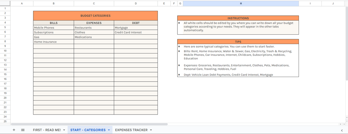 Expense tracker - Finanzas personales